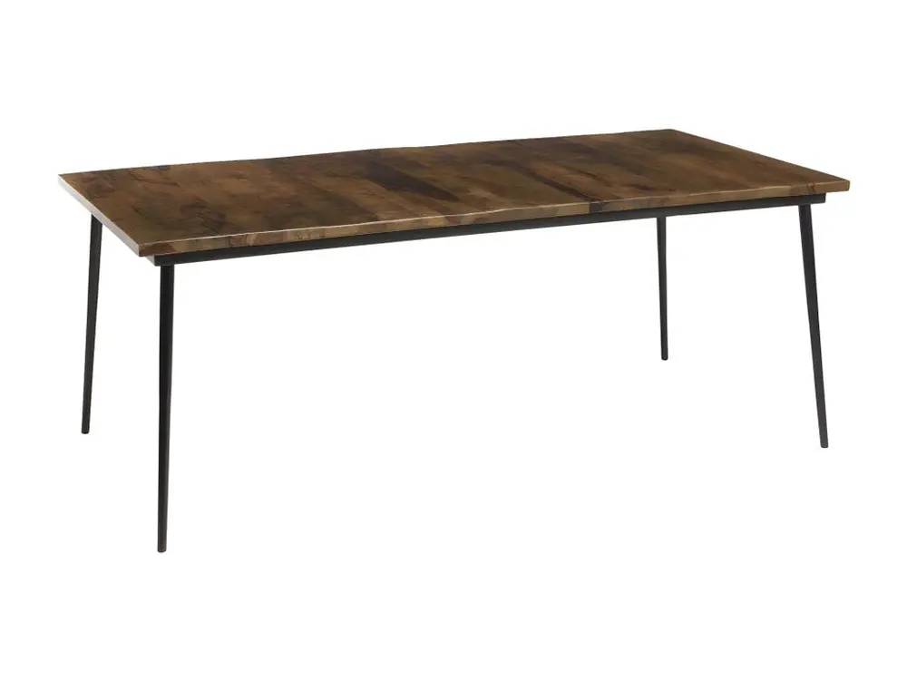 KIARA - Table à manger rectangulaire 200x100cm bois recyclé