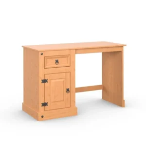 Mexico | Bureau avec 1 tiroir et 1 porte en pin
