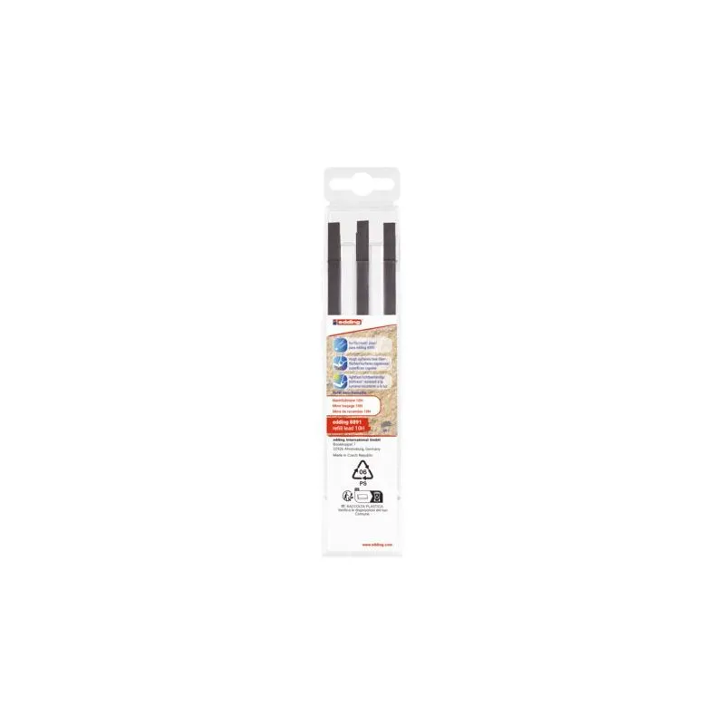 Mine de rechange pour porte-mine corps alu Mine 10H 4-8891-6097 EDDING