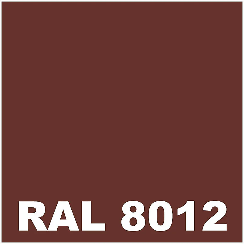 Peinture Sol Bois - 4x5 L - Codeve Bois - RAL 8012 - Brun rouge