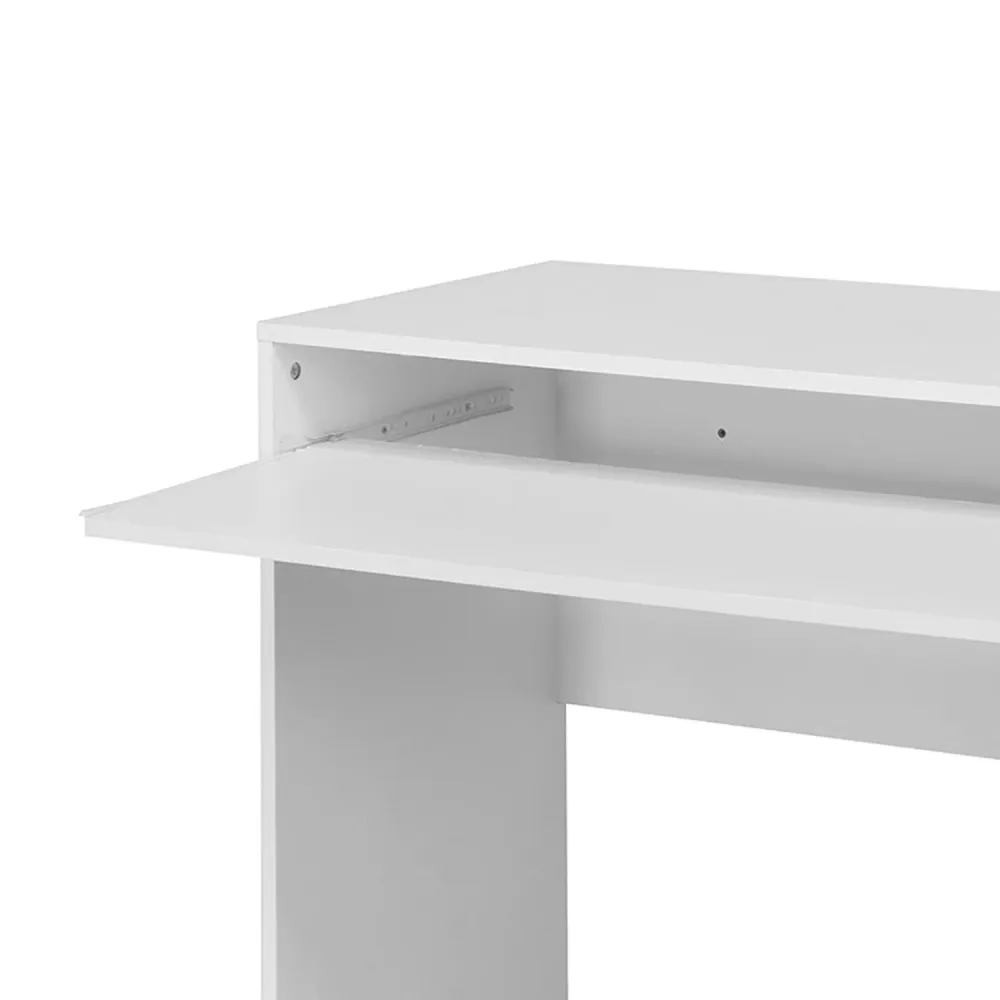 Scrivania Legno Con Piano Estraibile 90x45x74cm