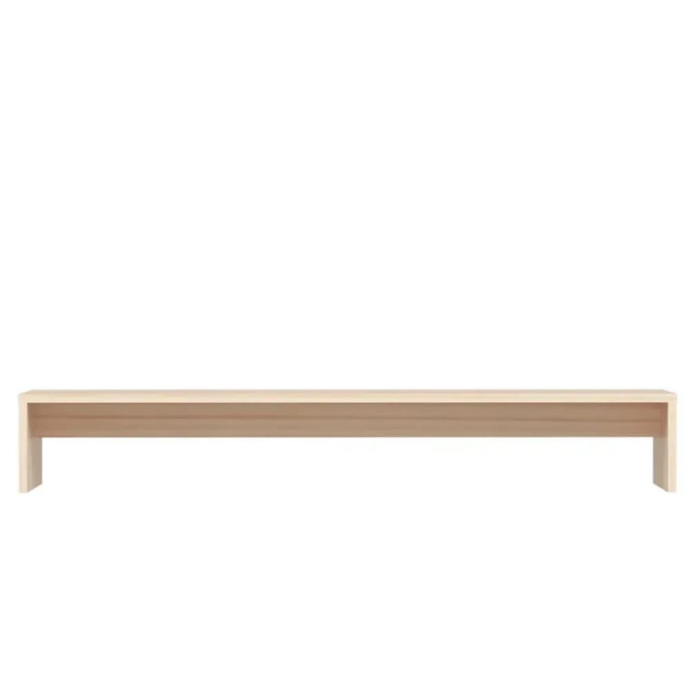 Support de moniteur 100 x 27 x 15 cm bois de pin ferme brun 02_0029197