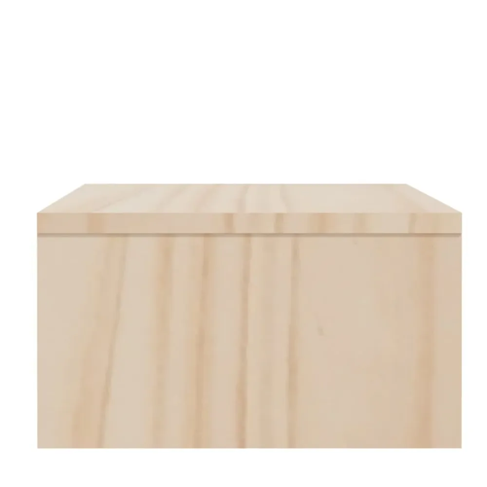 Support de moniteur 100 x 27 x 15 cm bois de pin ferme brun 02_0029197