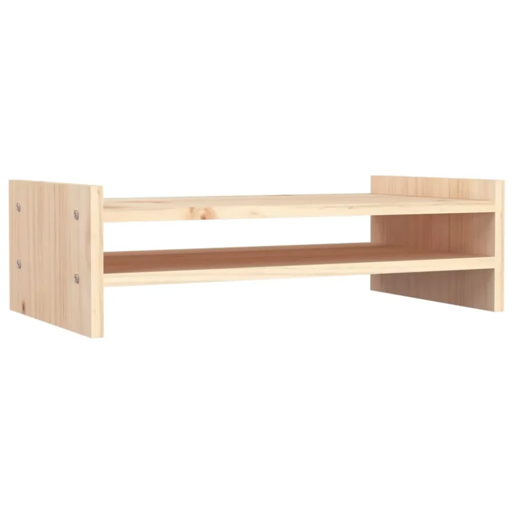 Support pour moniteur 50 x 27 x 15 cm bois de pin résistant 02_0004423