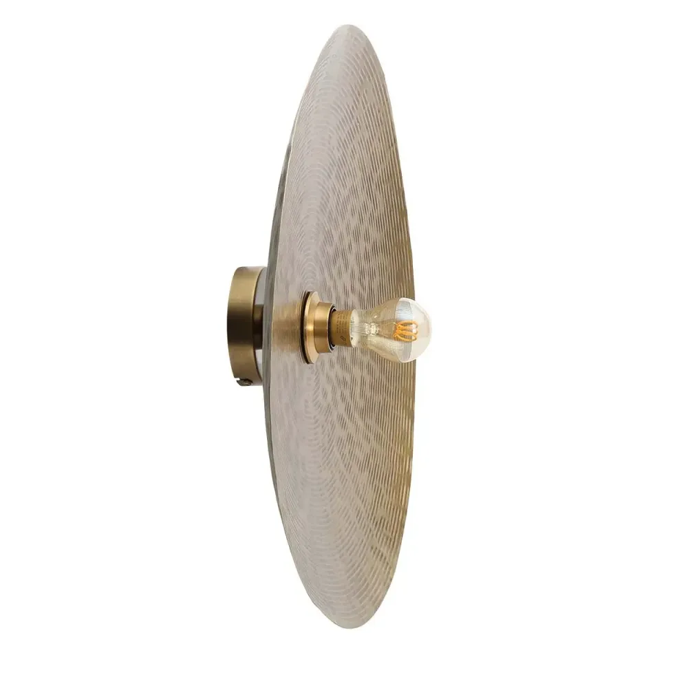 Full Moon Wall Lamp - Laiton - M