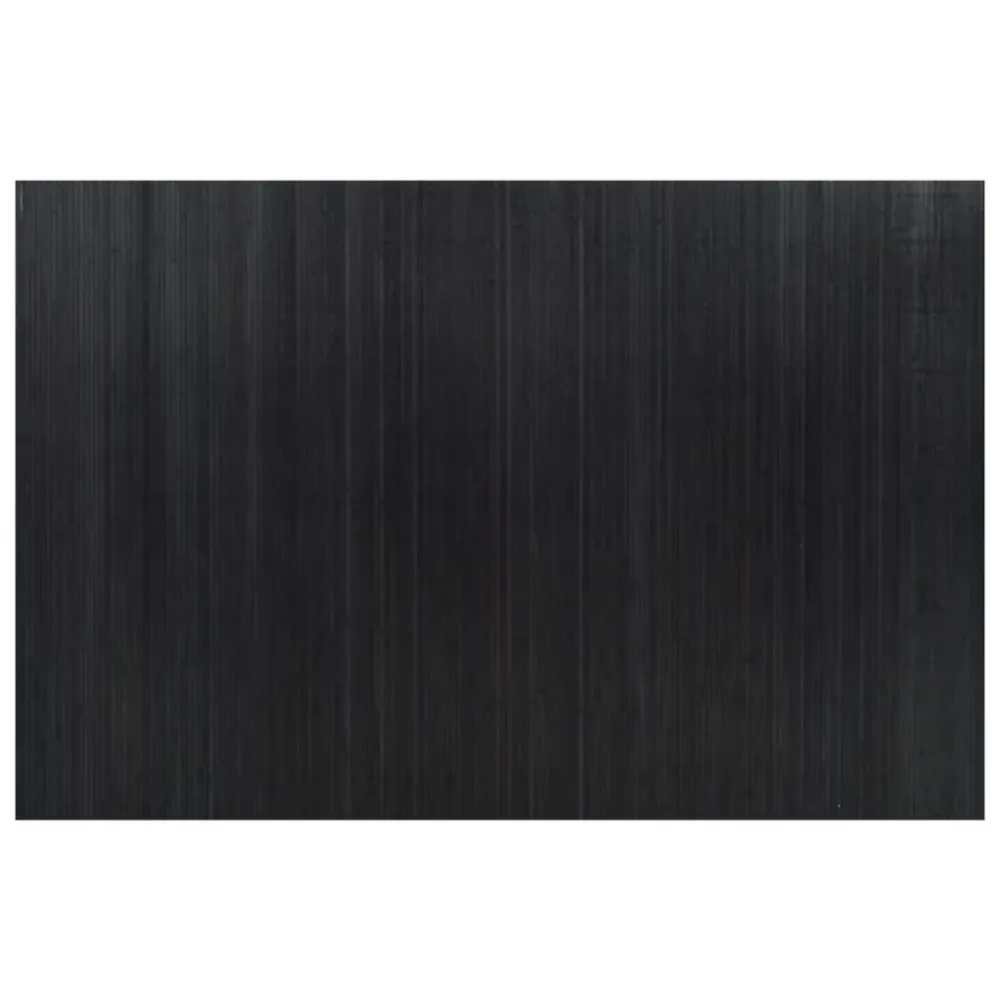Paravent séparateur de pièce cloison 165 x 250 cm bambou noir DEC031161