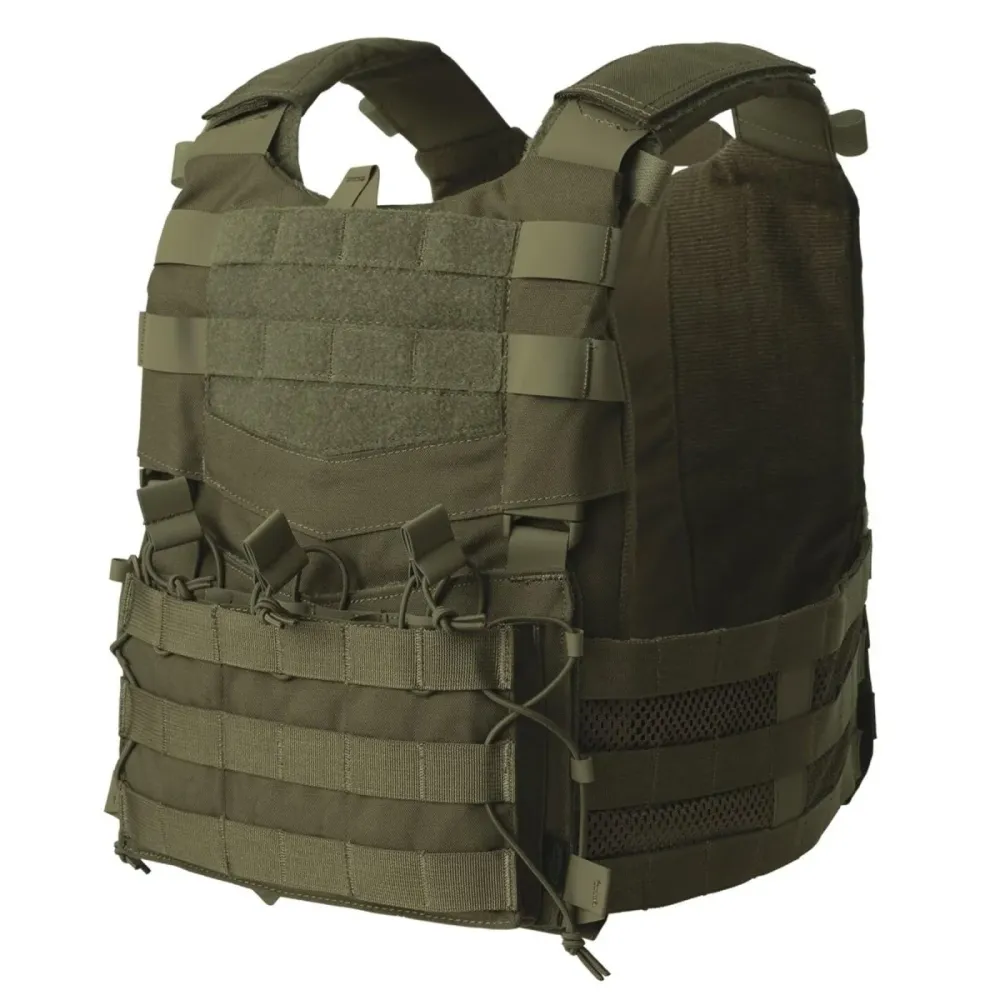 Ensemble militaire Helikon-Tex Guardian gilet tactique porte-plaques plastron de combat