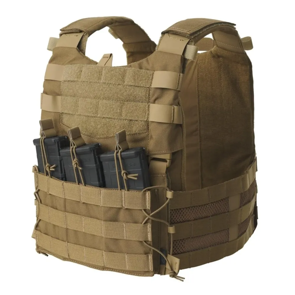 Ensemble militaire Helikon-Tex Guardian gilet tactique porte-plaques plastron de combat