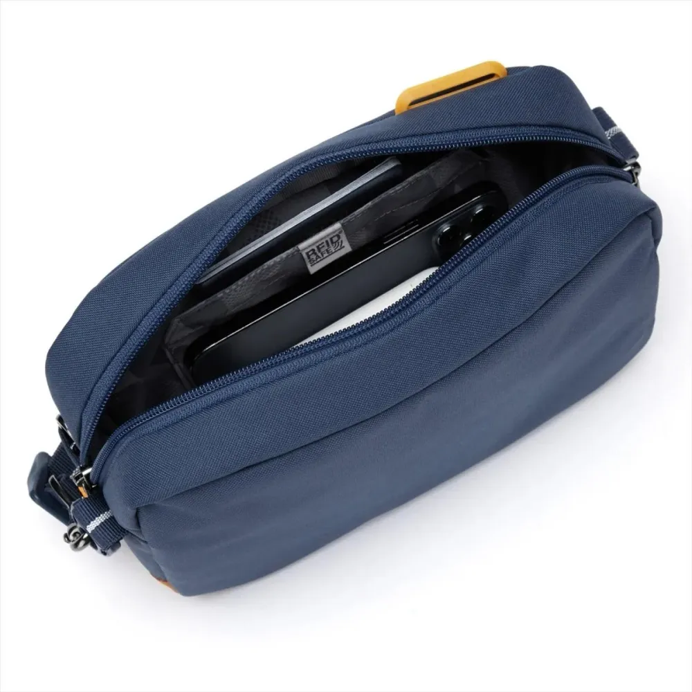 Pacsafe GO Sac à bandoulière antivol 2,5 L Hydrofuge RFID Blocage garanti