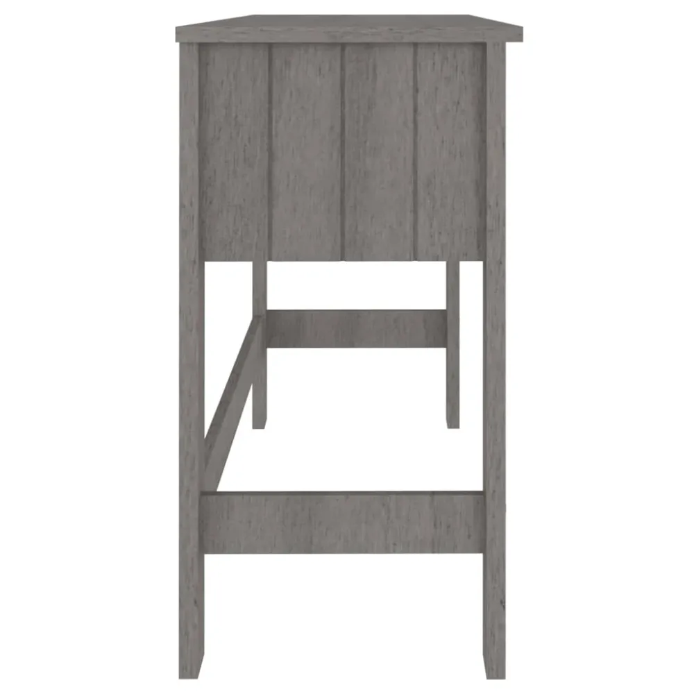 Bureau table poste de travail meuble d'ordinateur informatique étude HAMAR manifeste 110 x 40 x 75 cm bois massif de pin g...