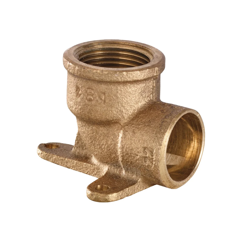 Panneau d'information Gomito 90° Flangiato Filettato Femmina Bronzo Saldare 18 X 3/4"