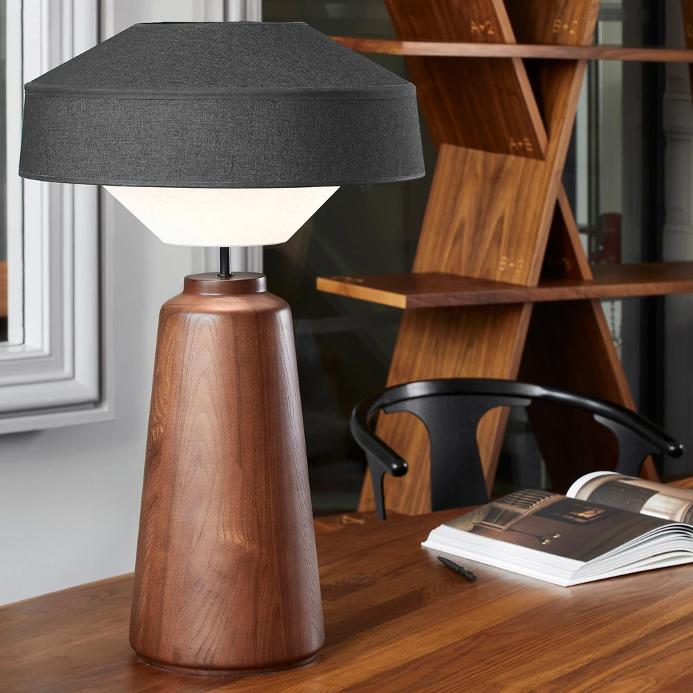 Panneau directionnel MARKET SET Mokuzaï lampe à poser suna, hauteur 74 cm