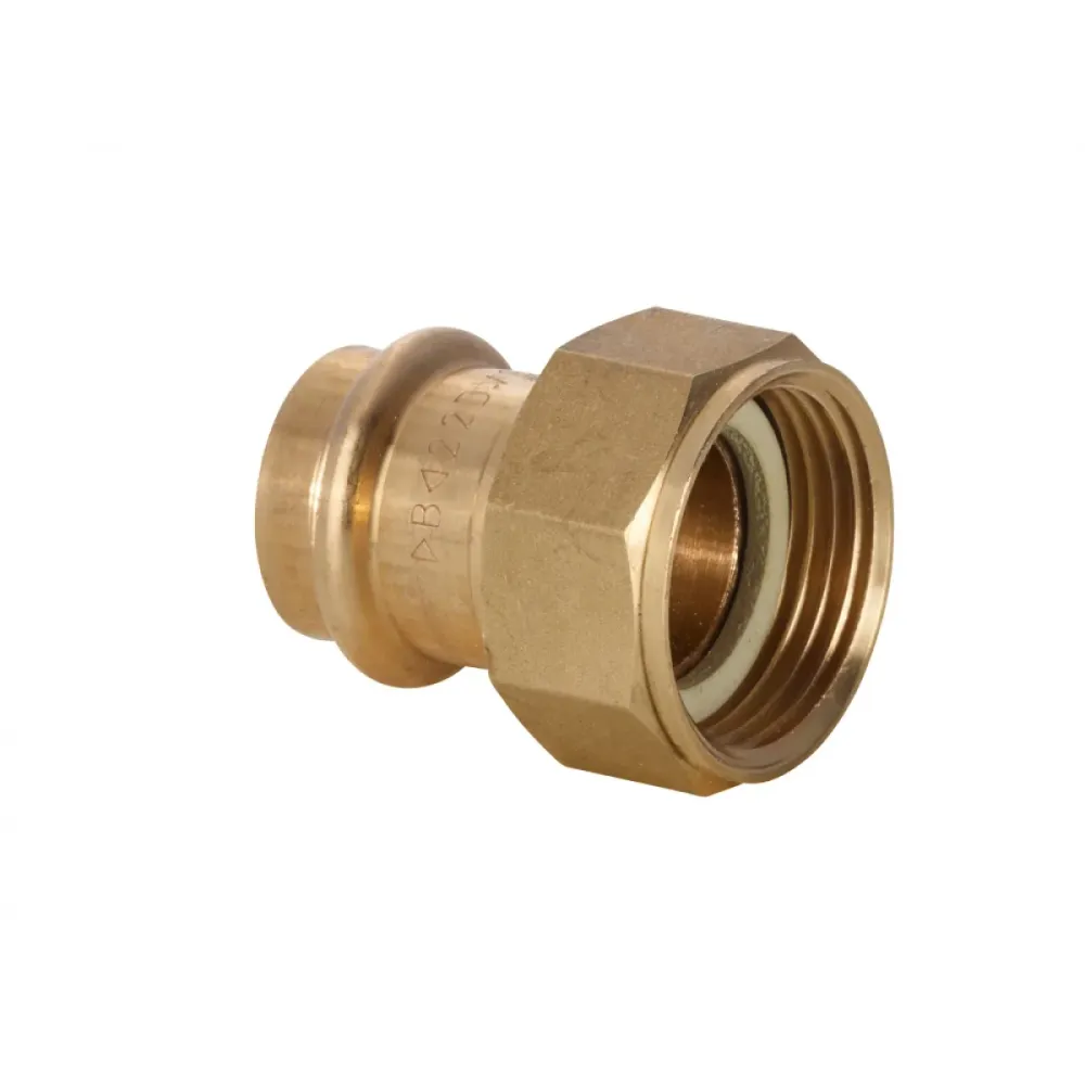 Support de comptoir Codolo Femmina Con Dado Girevole Sede Piana Bronzo Pressare 18 X 3/4"G