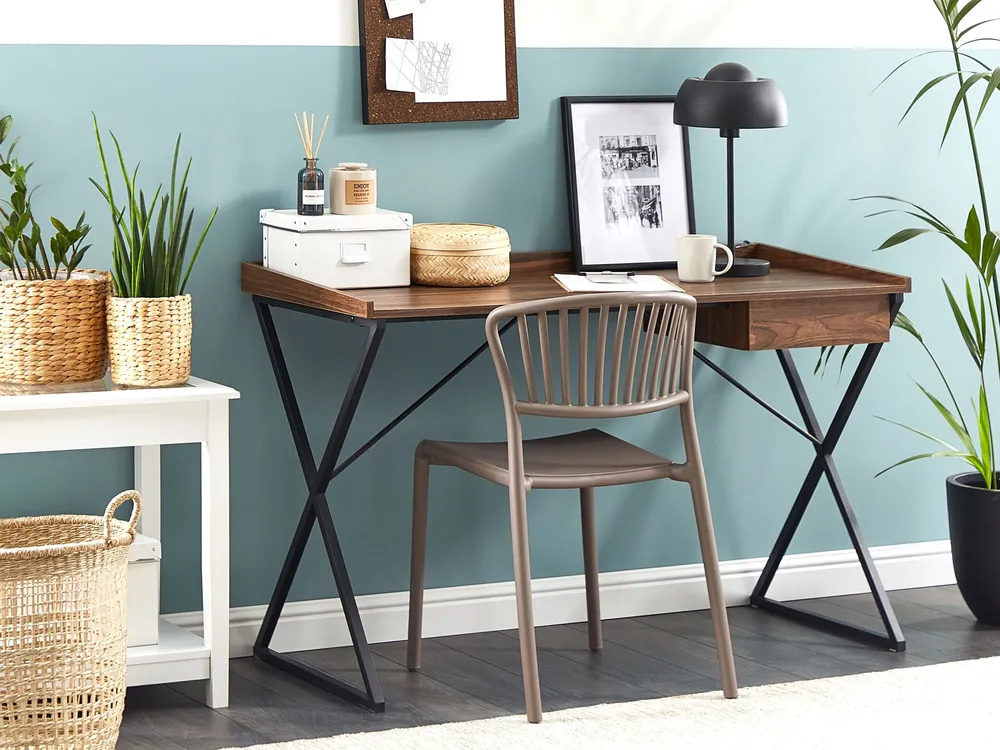 Bureau Donkere houtkleur NOXON Certifié FSC