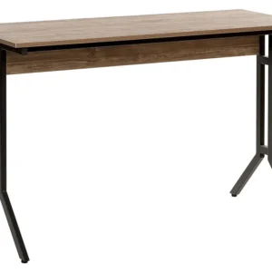 Bureau Donkere houtkleur Taupe CREEK avec chaise de bureau incluse