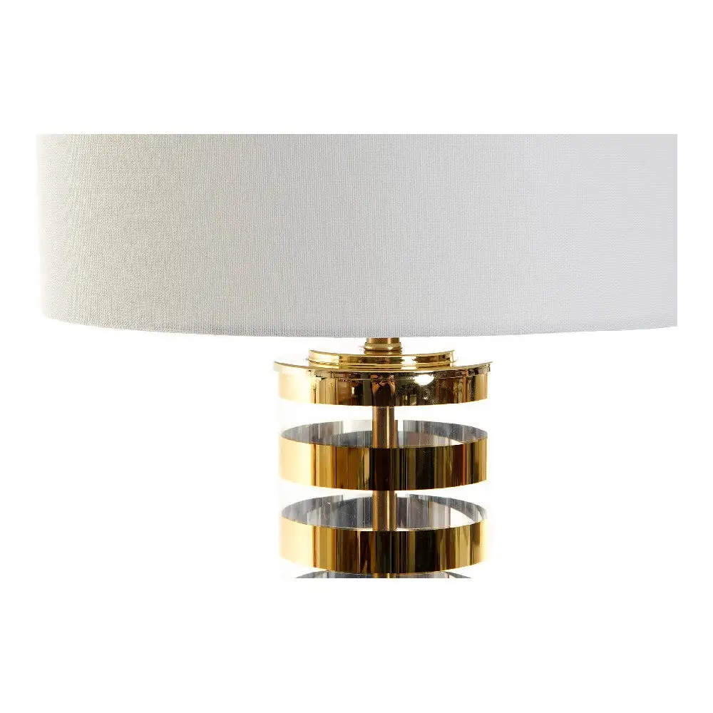 Desk Lamp DKD Home Decor Acier Crystal 240 V Golden