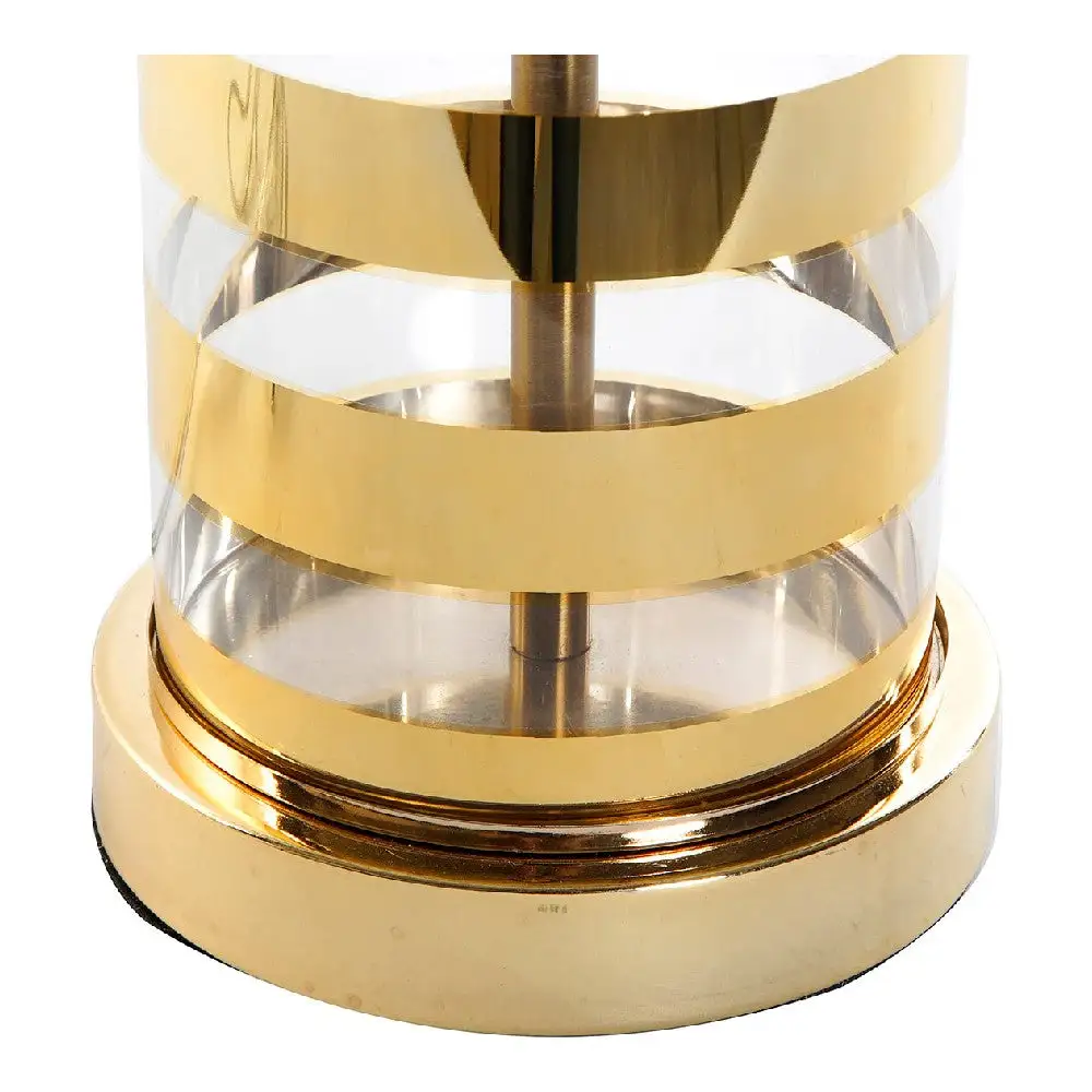 Desk Lamp DKD Home Decor Acier Crystal 240 V Golden