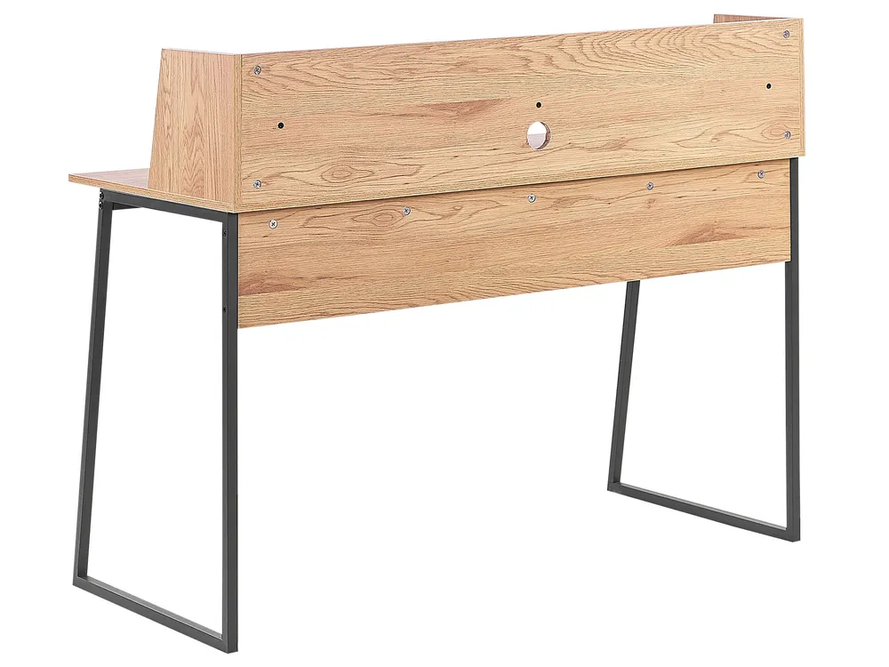 Ensemble avec étagères Table de bureau Bois évident GORUS