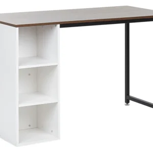 Ensemble compact Bureau Donkere houtkleur DESE