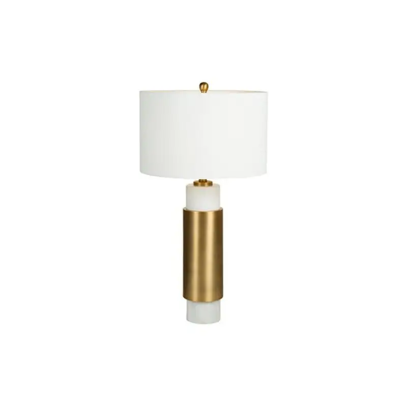 Ensemble compact Lámpara de Escritorio Cilindro Blanco (40 x 76 x 40 cm)