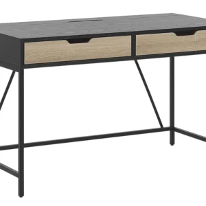 Home Office Desk Storage Noir jais JENA