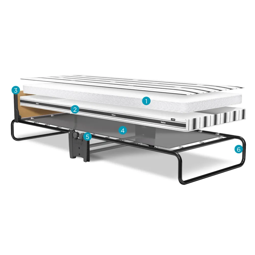 IFDC Cadre de lit pliable IF-108841 pour télétravail