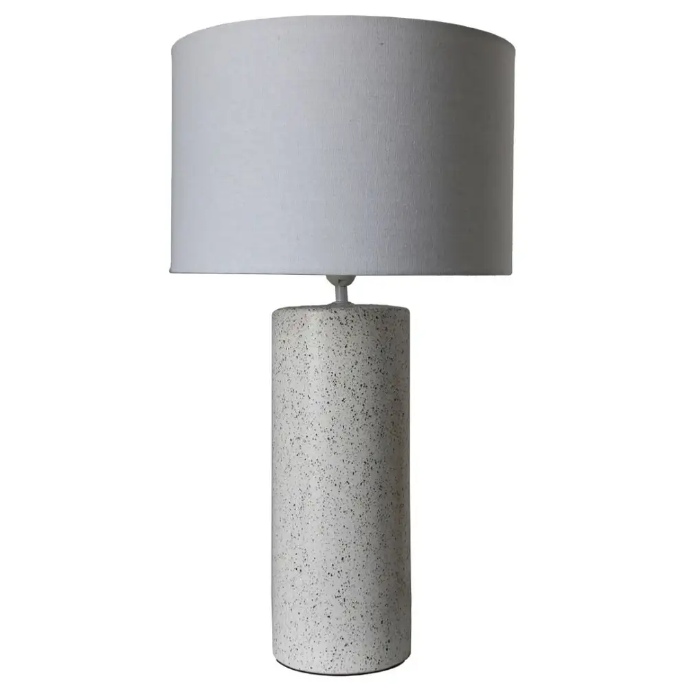 Lampe de bureau DKD Home Decor 25W Lin Blanc Multicouleur 220 V 50 W D en Chêne clair