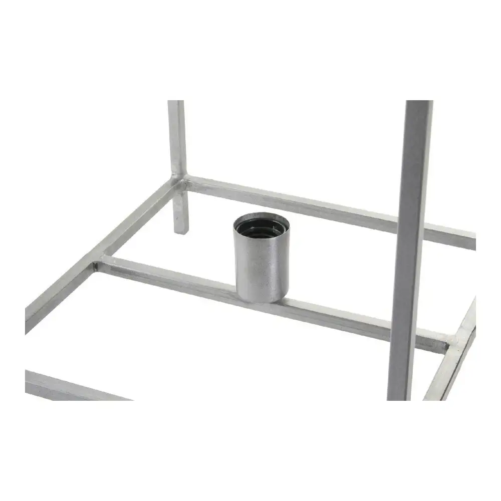Lampe de bureau DKD Home Decor Métal Gris ténébreux (33 x 33 x 40 cm) | Livraison Rapide