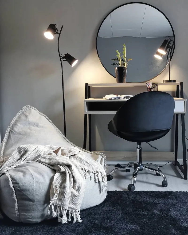 Table de bureau Bois évident CALVIN | Livraison Rapide