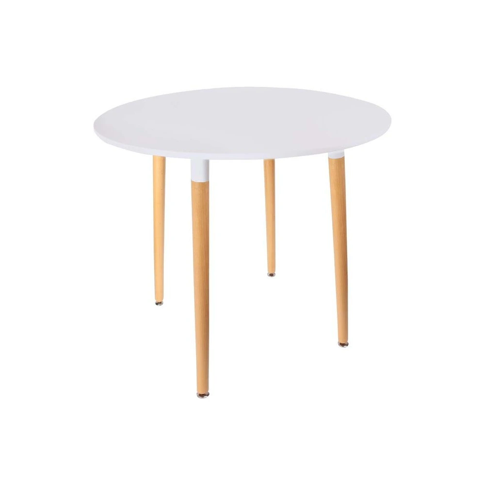 Bureau compact pour Table repas ronde 76 cm scandi