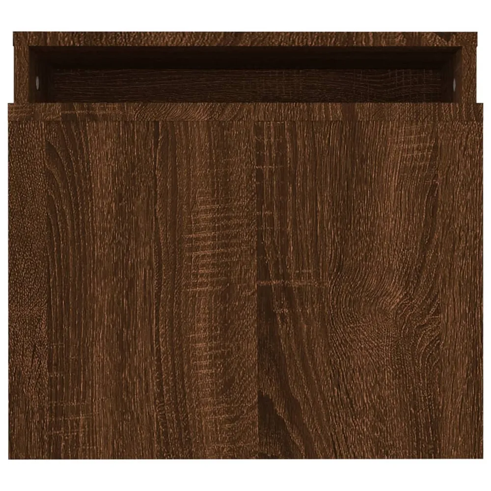 Ensemble table basse 100 x 48 x 40cm bois d'ingénierie marron 02_0042143 avec mécanisme à manivelle