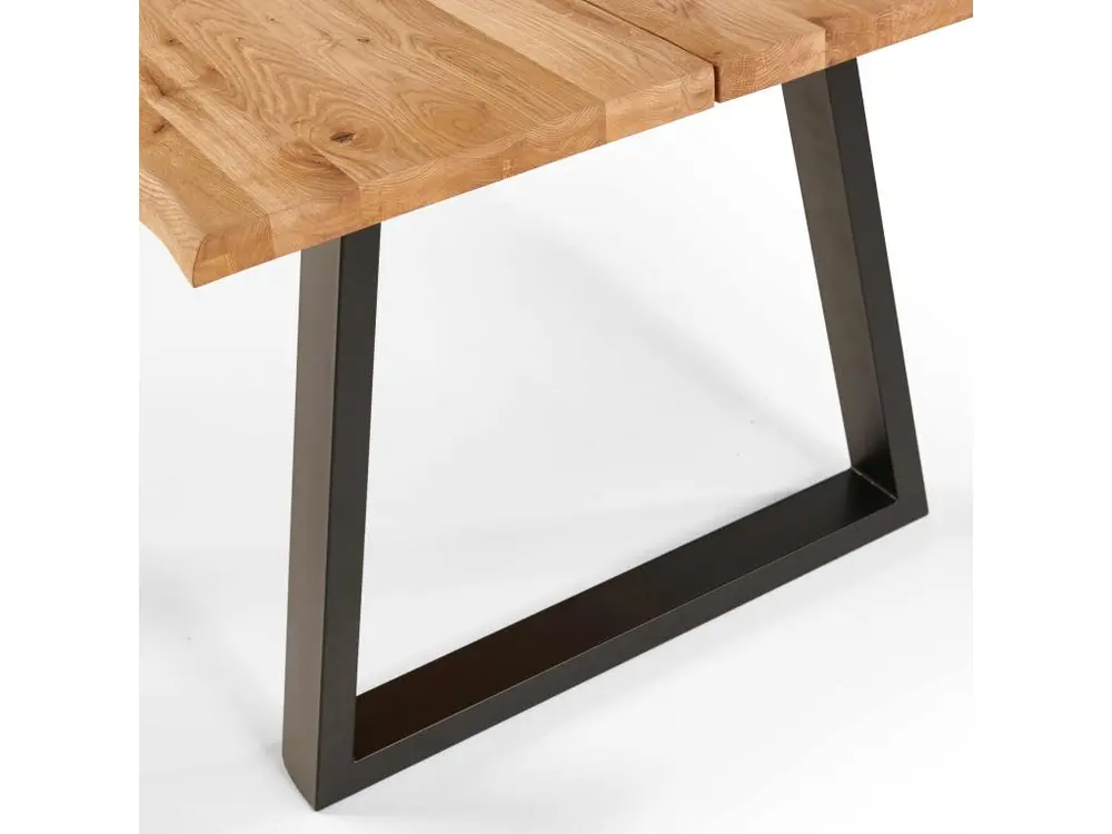 Mobilier de Bureau Premium Table à manger en bois bords irréguliers 160 x 95 x 75 cm