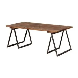 Table basse en bois profond Sutton Chehoma - 110cm avec certificat PEFC