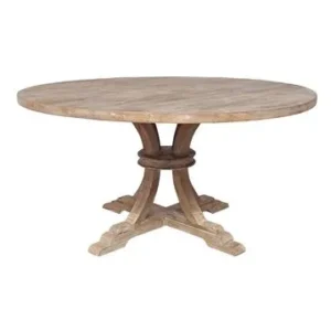 Table ronde en bois Valbelle Chehoma - 150cm avec certificat PEFC