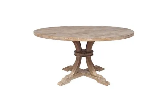 Table ronde en bois Valbelle Chehoma - 150cm avec certificat PEFC