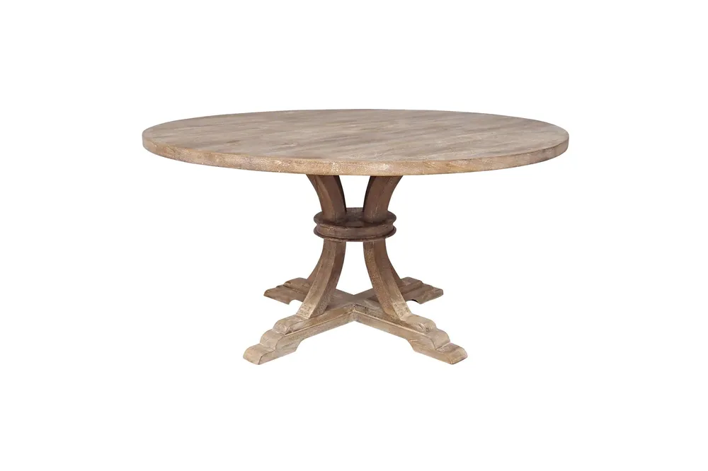 Table ronde en bois Valbelle Chehoma - 150cm avec certificat PEFC