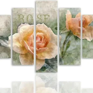 Tableau une rose de la - 250 x 120 cm