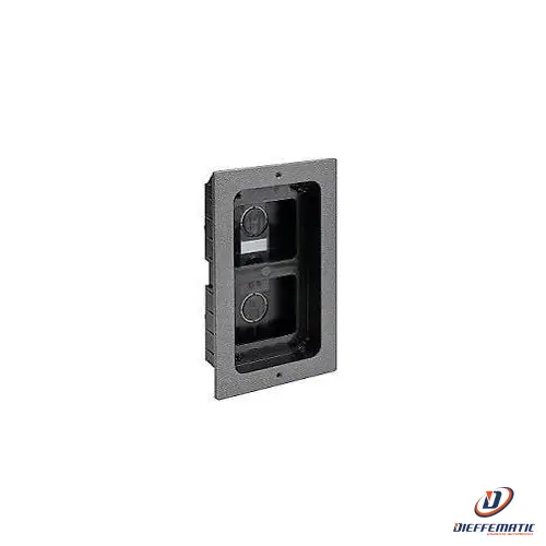 Urmet Scatola Incasso Con Cornice Alluminio, Mikra 1122/50 Comunicazione