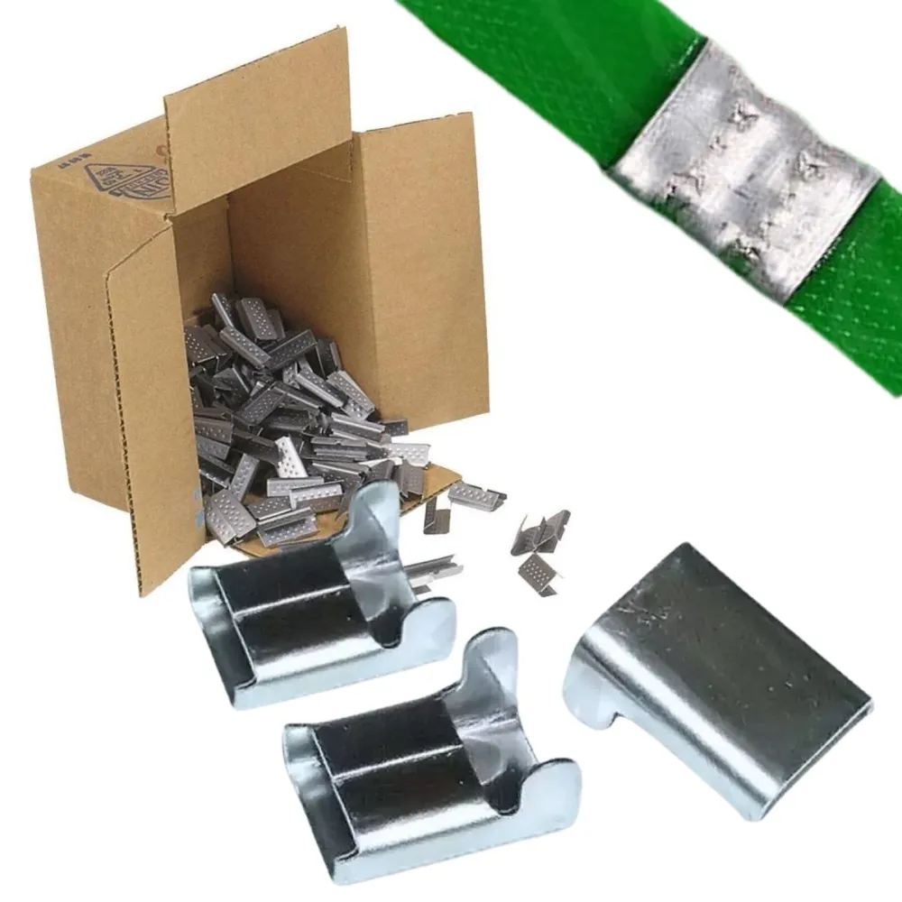 Agrafe Feuillard 16/1000P Acier Galvanisé SQES