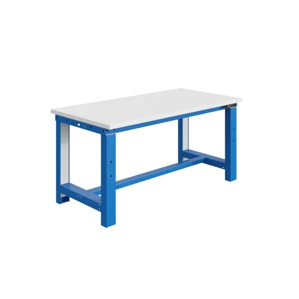 Etabli SOFAME SI réglable en hauteur électriquement L 1200 x P 750 x H 740 à 1240 mm plan de travail RESITOP stratifié 40...