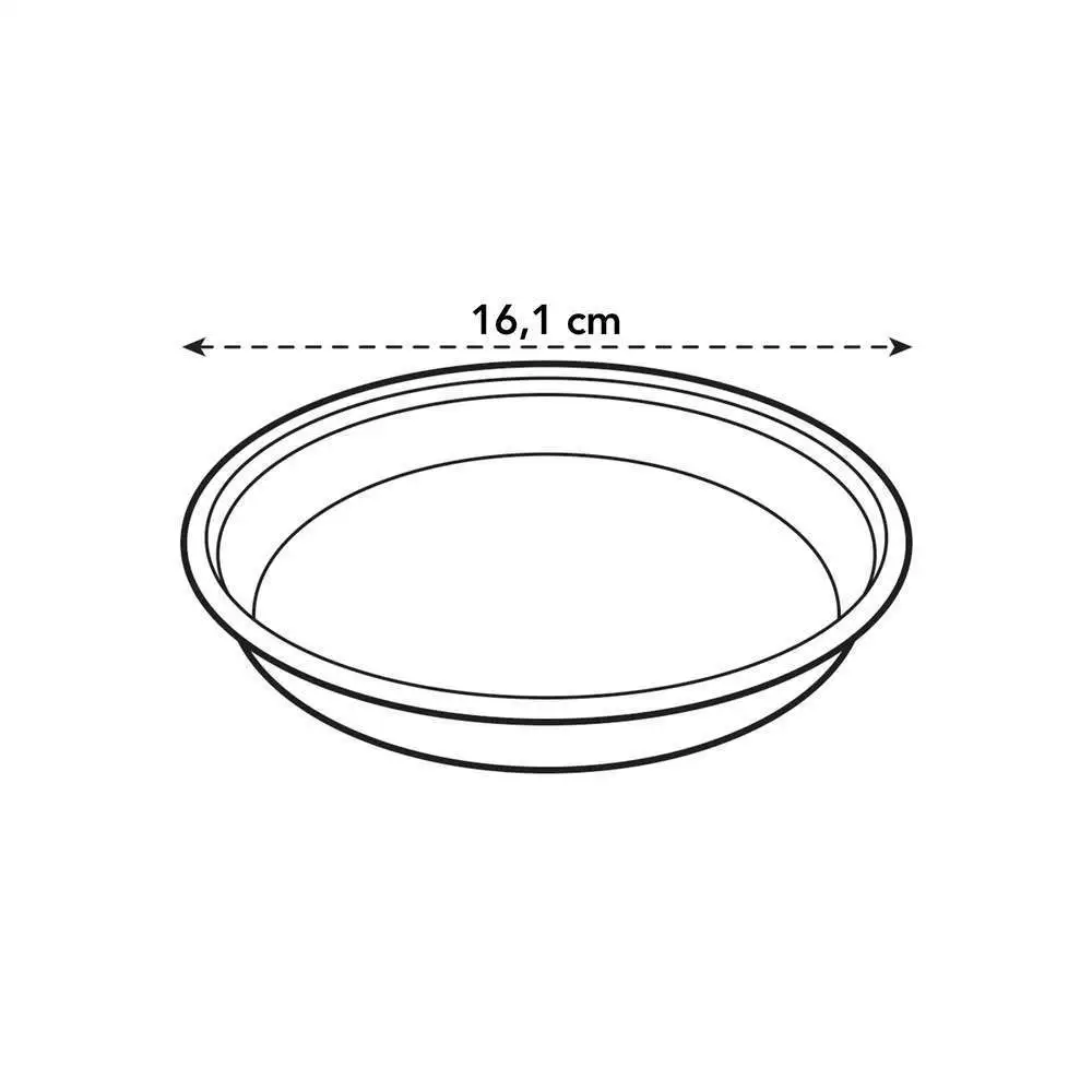 Soucoupe ronde en plastique injecté, transparente Ø 16 cm Elho