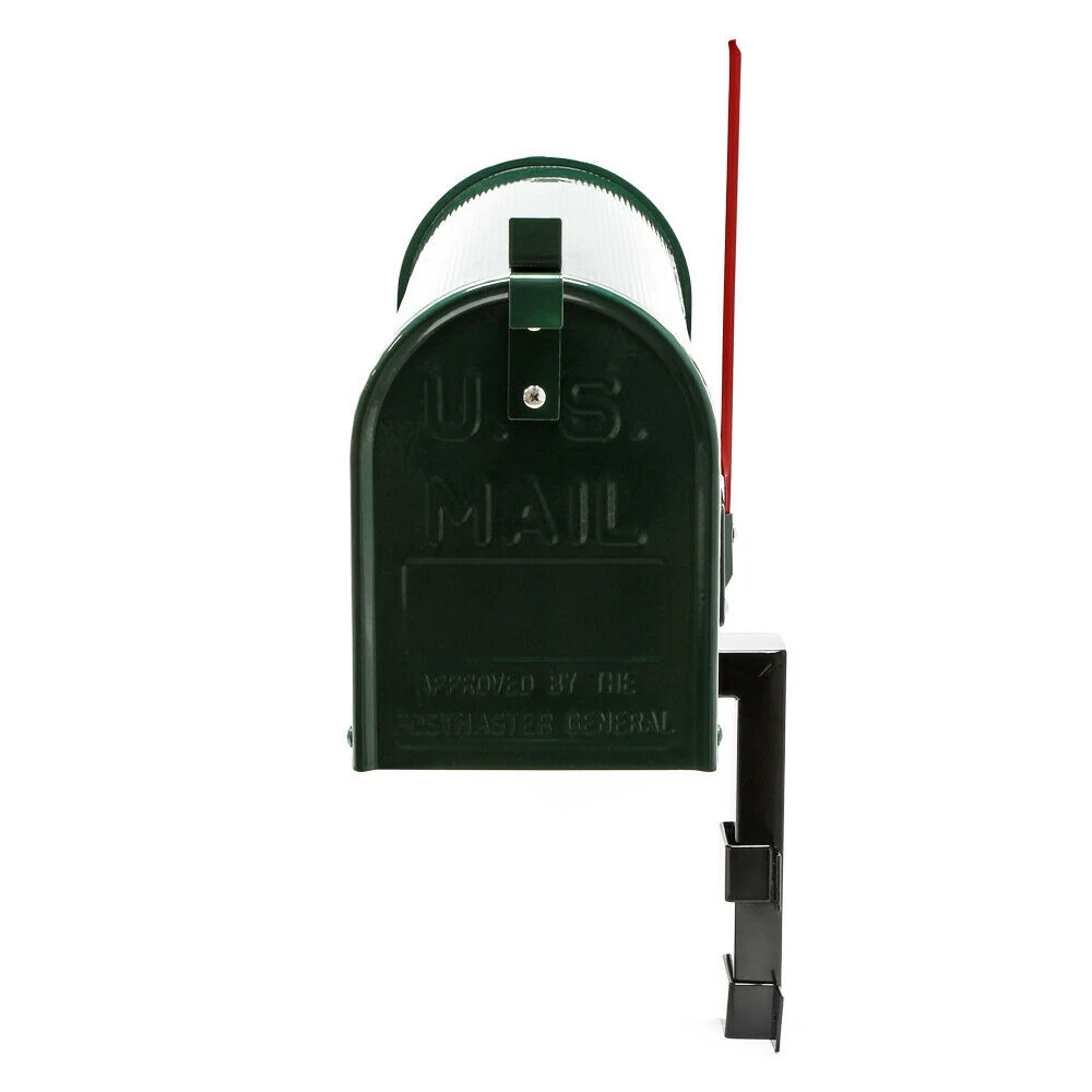 Us mailbox boite aux lettres design américain vert montage au mur poste 16_0000336