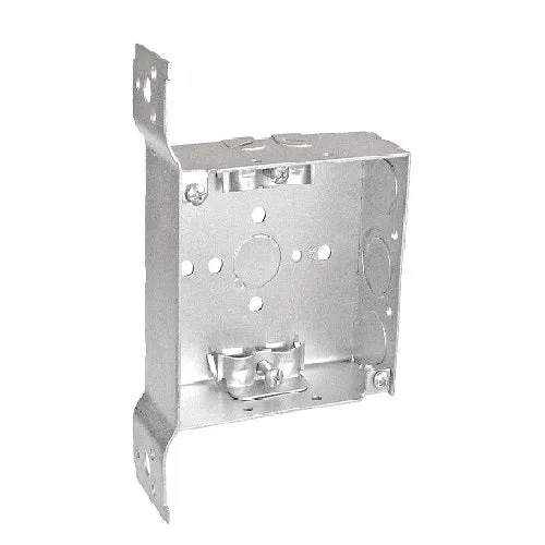 4" Square Bracketed Box 1-1/2" Deep - Welded 52151-FR( pac k 50)