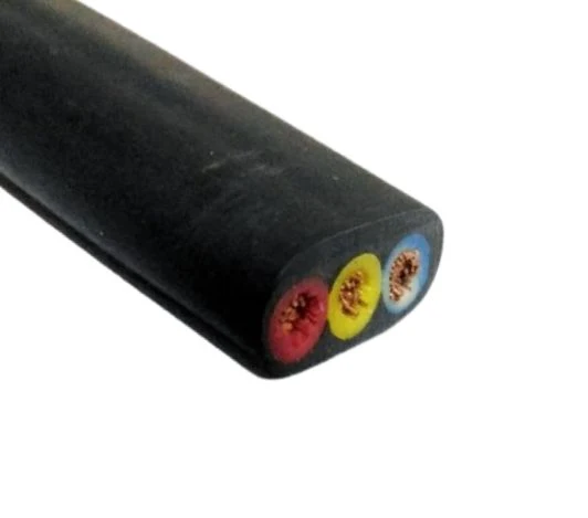 250' 12/2 Heavy Duty Flat W/Grnd THW/submersible Pump Cable Copper VINYLE 600V