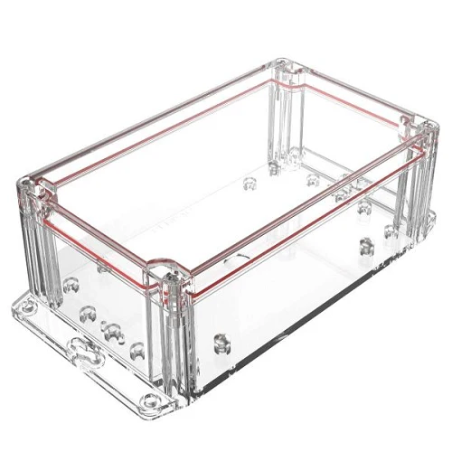 Electronic Racks And Boxes Enclosure Top Limpide Bottom Clear RBF85P06C24C