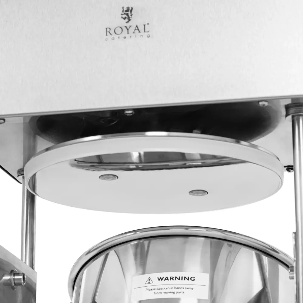 Poussoir à saucisse 25 litres électrique avec 4 tubes de remplissage acier inoxydable 14_0009756
