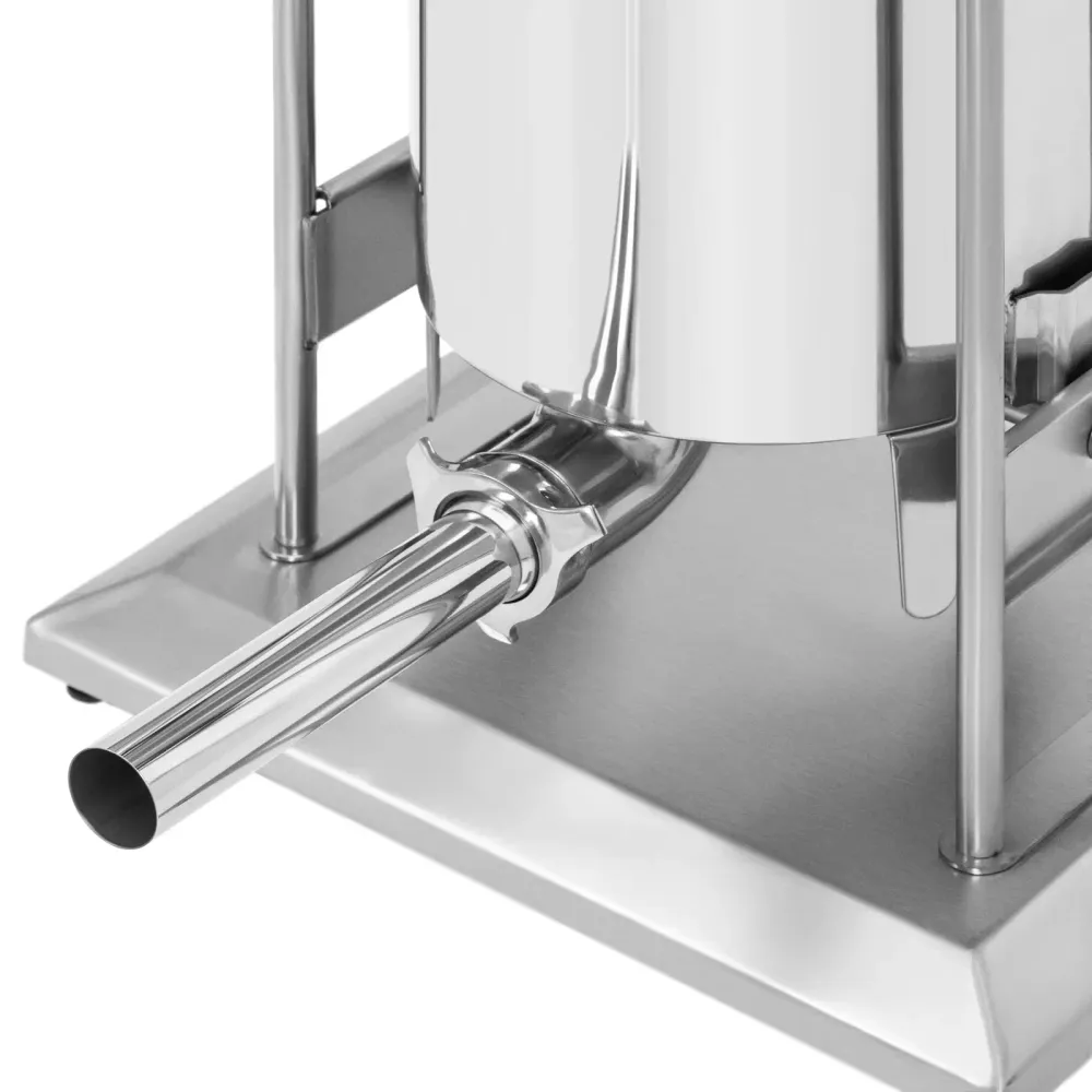 Poussoir à saucisses 20 litres électrique avec 4 tubes de remplissage acier inoxydable 14_0009759