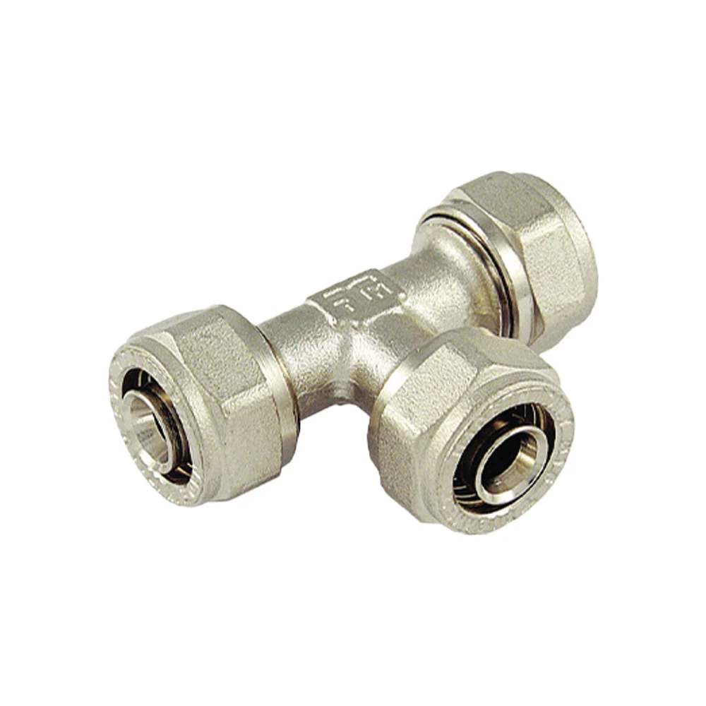 Tee Compressione Per Tubo Multistrato Tm Ø20 (2,0) Mm