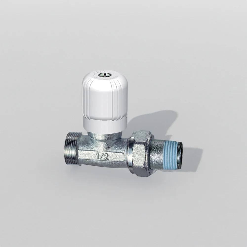 Valvola Diritta Per Tubo Rame, Plastica E Multistrato Far 1/2" - 24X19