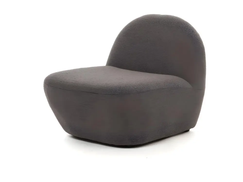 Fauteuil Tisno gris noir avec accoudoirs réglables